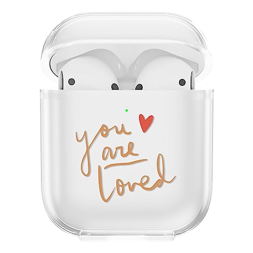 CasurvivePro Kopfhörer-Hüllen für AirPods 2 & 1 Hüllen, transparente TPU-Hüllen mit niedlichem Muster, Apple AirPods 2nd Gen 1st Ladehüllen Hüllen CasurvivePro Kopfhörer-Hüllen für AirPods 2 & 1 Hüllen, transparente TPU-Hüllen mit niedlichem Muster, Apple AirPods 2nd Gen 1st Ladehüllen Hüllen von CasurvivePro
