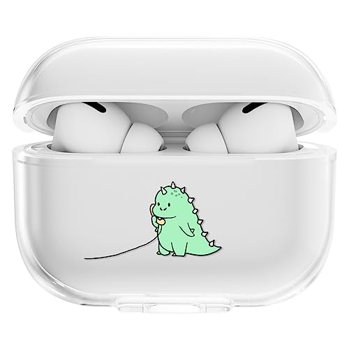 CasurvivePro Kopfhörer-Hüllen für AirPods Pro 2 Hüllen, transparente TPU-Hüllen mit niedlichem Muster, Apple AirPods Pro (2. Generation) Ladehüllen der 2. Generation von CasurvivePro