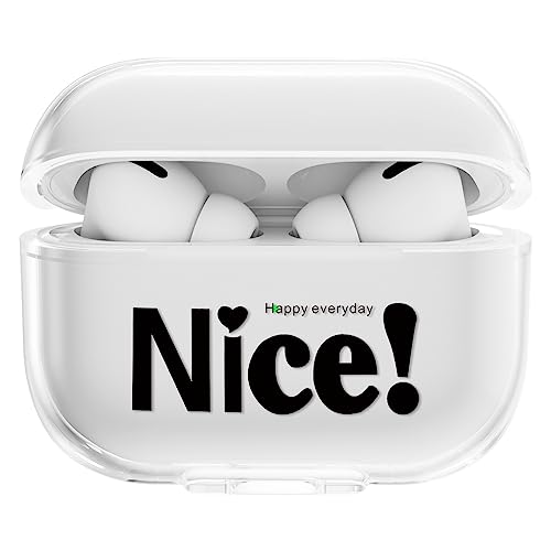 CasurvivePro Kopfhörer-Hüllen für AirPods Pro 2 Hüllen, transparente TPU-Hüllen mit niedlichem Muster, Apple AirPods Pro (2. Generation) Ladehüllen der 2. Generation von CasurvivePro