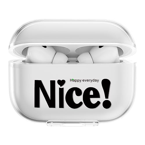 CasurvivePro Kopfhörer-Hüllen für AirPods Pro Hüllen, transparente TPU-Hüllen mit niedlichem Muster, Apple AirPods Pro 1st Ladehüllen Hüllen CasurvivePro Kopfhörer-Hüllen für AirPods Pro Hüllen, transparente TPU-Hüllen mit niedlichem Muster, Apple AirPods Pro 1st Ladehüllen Hüllen von CasurvivePro