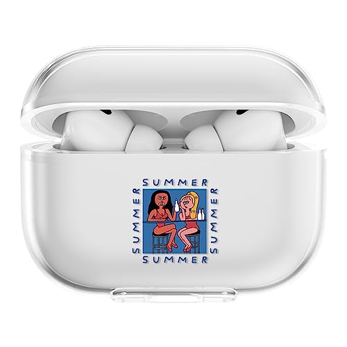 CasurvivePro Kopfhörer-Hüllen für AirPods Pro Hüllen, transparente TPU-Hüllen mit niedlichem Muster, Apple AirPods Pro 1st Ladehüllen Hüllen CasurvivePro Kopfhörer-Hüllen für AirPods Pro Hüllen, transparente TPU-Hüllen mit niedlichem Muster, Apple AirPods Pro 1st Ladehüllen Hüllen von CasurvivePro