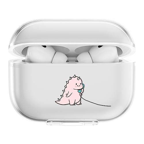 CasurvivePro Kopfhörer-Hüllen für AirPods Pro Hüllen, transparente TPU-Hüllen mit niedlichem Muster, Apple AirPods Pro 1st Ladehüllen Hüllen CasurvivePro Kopfhörer-Hüllen für AirPods Pro Hüllen, transparente TPU-Hüllen mit niedlichem Muster, Apple AirPods Pro 1st Ladehüllen Hüllen von CasurvivePro