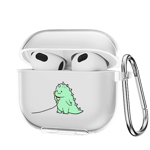 CasurvivePro Kopfhörer-Schutzhülle für AirPods 4, transparente TPU-Schutzhülle mit niedlichen Mustern, Kopfhörer-Zubehör zur Vermeidung von Kratzern, Reibung,mit Haken CasurvivePro Kopfhörer-Schutzhülle für AirPods 4, transparente TPU-Schutzhülle mit niedlichen Mustern, Kopfhörer-Zubehör zur Vermeidung von Kratzern, Reibung,mit Haken von CasurvivePro