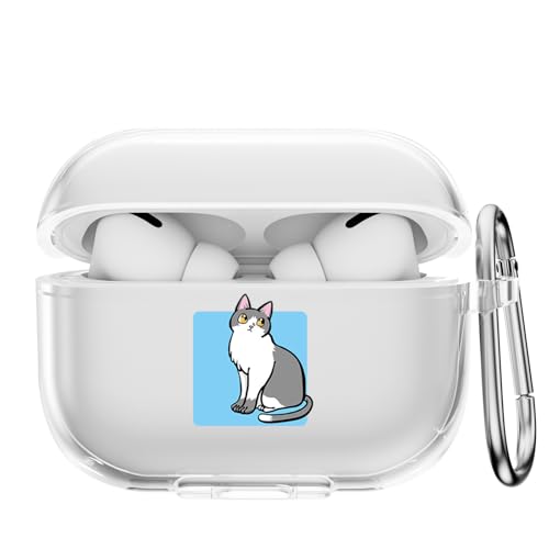 CasurvivePro AirPods 4 Schutzhülle, transparente TPU-Schutzhülle mit niedlichen Mustern, Kopfhörer-Zubehör zur Vermeidung von Kratzern, Reibung,mit Haken CasurvivePro AirPods 4 Schutzhülle, transparente TPU-Schutzhülle mit niedlichen Mustern, Kopfhörer-Zubehör zur Vermeidung von Kratzern, Reibung,mit Haken von CasurvivePro