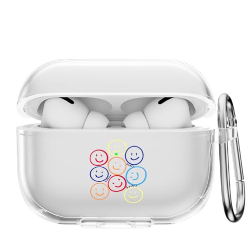 CasurvivePro Kopfhörer-Schutzhülle für AirPods 4 Schutzhülle, transparente TPU-Schutzhülle mit niedlichen Mustern, Kopfhörer-Zubehör zur Vermeidung von Kratzern, Reibung,mit Haken CasurvivePro Kopfhörer-Schutzhülle für AirPods 4 Schutzhülle, transparente TPU-Schutzhülle mit niedlichen Mustern, Kopfhörer-Zubehör zur Vermeidung von Kratzern, Reibung,mit Haken von CasurvivePro