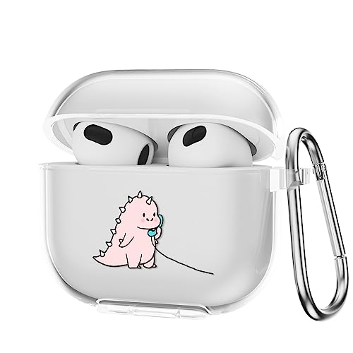 CasurvivePro Kopfhörer-Schutzhülle für AirPods 4 Schutzhülle, transparente TPU-Schutzhülle mit niedlichen Mustern, Kopfhörer-Zubehör zur Vermeidung von Kratzern, Reibung,mit Haken CasurvivePro Kopfhörer-Schutzhülle für AirPods 4 Schutzhülle, transparente TPU-Schutzhülle mit niedlichen Mustern, Kopfhörer-Zubehör zur Vermeidung von Kratzern, Reibung,mit Haken von CasurvivePro