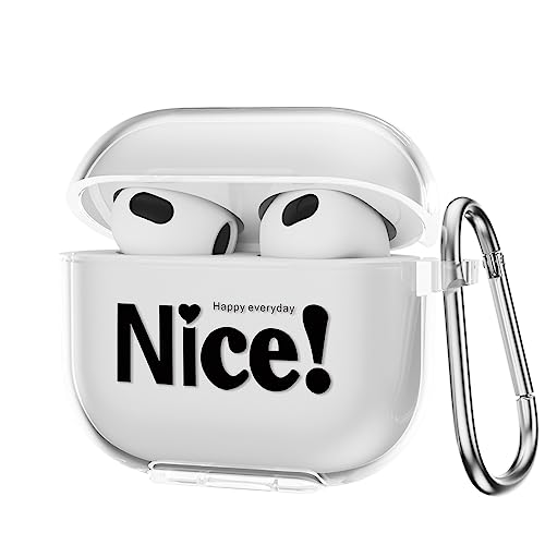 CasurvivePro AirPods 4 Schutzhülle, Transparente TPU-Schutzhülle mit Blumigem Muster, Kopfhörer-Zubehör zur Kratzschutz, Reibung, mit Haken, für Reise und Alltagsgebrauch CasurvivePro AirPods 4 Schutzhülle, Transparente TPU-Schutzhülle mit Blumigem Muster, Kopfhörer-Zubehör zur Kratzschutz, Reibung, mit Haken, für Reise und Alltagsgebrauch von CasurvivePro