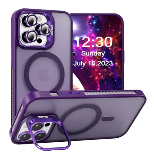 CasurvivePro Magnetische Schutzhülle, Geeignet Für iPhone 16 Pro Max Kamerahülle, Unterstützt Kabelloses Laden, Matte Ultradünne Stoßfeste Schutzhülle, Pc-Material Hartschalen-Telefonhülle, Lila CasurvivePro Magnetische Schutzhülle, Geeignet Für iPhone 16 Pro Max Kamerahülle, Unterstützt Kabelloses Laden, Matte Ultradünne Stoßfeste Schutzhülle, Pc-Material Hartschalen-Telefonhülle, Lila von CasurvivePro