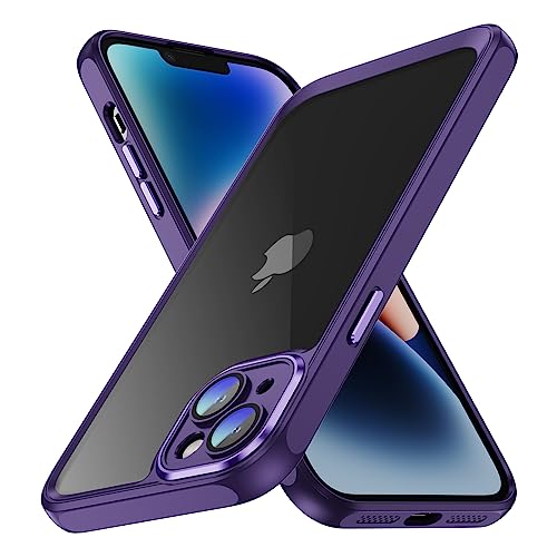 CasurvivePro mit Linsenfolie zum Schutz der Handyhülle für iPhone 15 Plus hülle, Anti-Fingerabdruck, Kratzfest, Harte Acryl-PC-Rückseite Linse Schutzfolie – dunkellila CasurvivePro mit Linsenfolie zum Schutz der Handyhülle für iPhone 15 Plus hülle, Anti-Fingerabdruck, Kratzfest, Harte Acryl-PC-Rückseite Linse Schutzfolie – dunkellila von CasurvivePro
