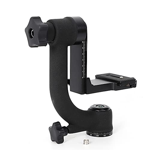 Casyi Professioneller 360Grad Panorama Gimbal Stativkopf für Teleobjektiv DSLR-Kamera Gimbal Kopf Panoramakopf Aluminiumlegierung Casyi Professioneller 360Grad Panorama Gimbal Stativkopf für Teleobjektiv DSLR-Kamera Gimbal Kopf Panoramakopf Aluminiumlegierung von Casyi