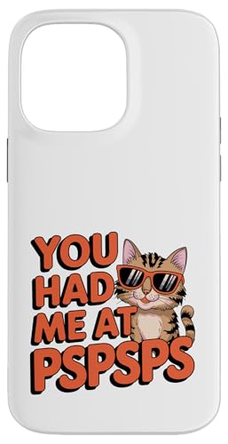 Kätzchen Pspsps Katze Hülle für iPhone 14 Pro Max von Cat Clothes Cat Stuff