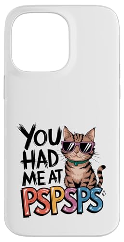 Kätzchen Pspsps Katze Hülle für iPhone 14 Pro Max von Cat Clothes Cat Stuff