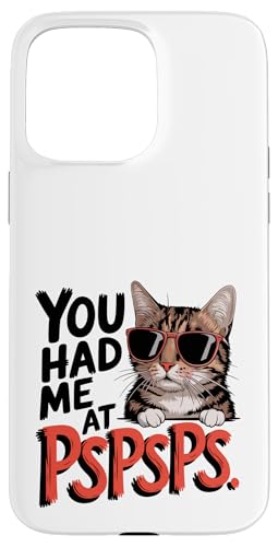 Kätzchen Pspsps Katze Hülle für iPhone 15 Pro Max von Cat Clothes Cat Stuff