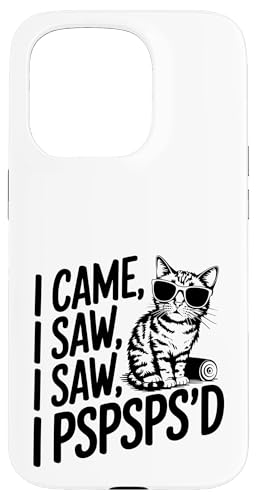 Kätzchen Pspsps Katze Hülle für iPhone 15 Pro von Cat Clothes Cat Stuff
