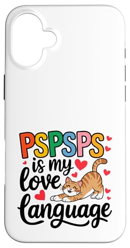 Kätzchen Pspsps Katze Hülle für iPhone 16 Plus von Cat Clothes Cat Stuff
