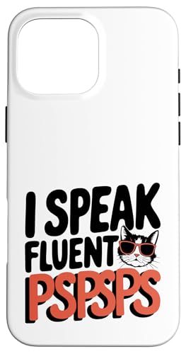 Kätzchen Pspsps Katze Hülle für iPhone 16 Pro Max von Cat Clothes Cat Stuff
