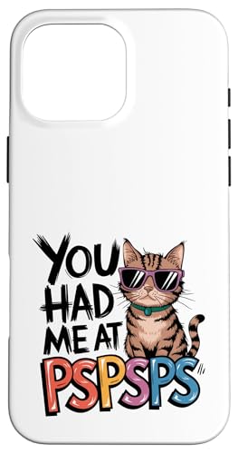 Kätzchen Pspsps Katze Hülle für iPhone 16 Pro Max Kätzchen Pspsps Katze Hülle für iPhone 16 Pro Max von Cat Clothes Cat Stuff