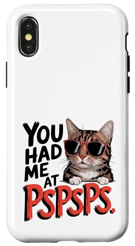 Kätzchen Pspsps Katze Hülle für iPhone X/XS von Cat Clothes Cat Stuff