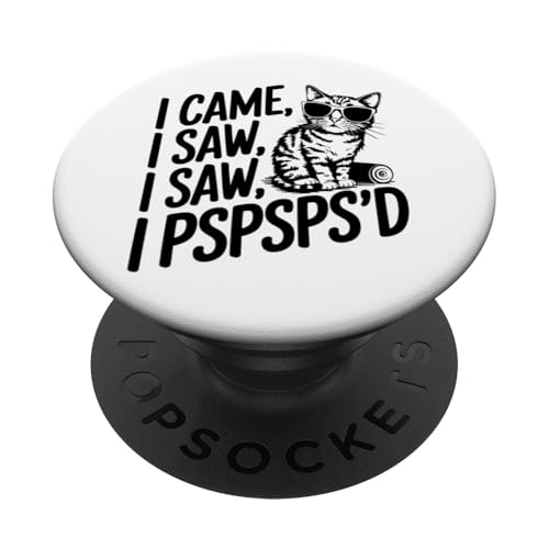 Kätzchen Pspsps Katze PopSockets Klebender PopGrip von Cat Clothes Cat Stuff