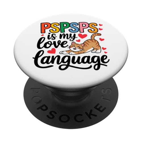 Kätzchen Pspsps Katze PopSockets Klebender PopGrip von Cat Clothes Cat Stuff