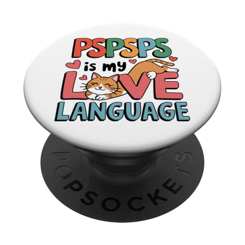 Kätzchen Pspsps Katze PopSockets Klebender PopGrip von Cat Clothes Cat Stuff