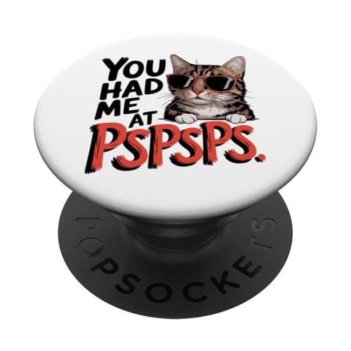 Kätzchen Pspsps Katze PopSockets Klebender PopGrip von Cat Clothes Cat Stuff