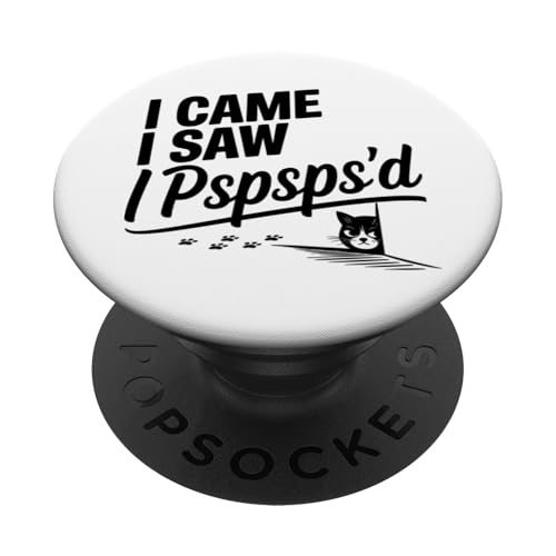 Kätzchen Pspsps Katze PopSockets Klebender PopGrip von Cat Clothes Cat Stuff