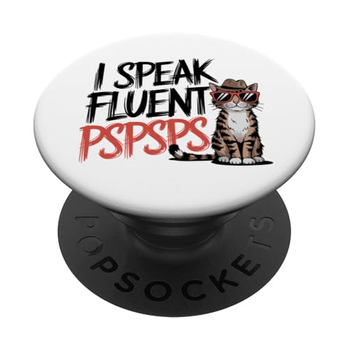 Kätzchen Pspsps Katze PopSockets Klebender PopGrip von Cat Clothes Cat Stuff