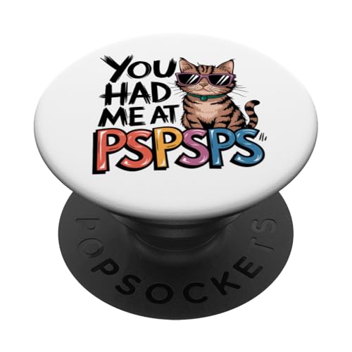Kätzchen Pspsps Katze PopSockets Klebender PopGrip von Cat Clothes Cat Stuff