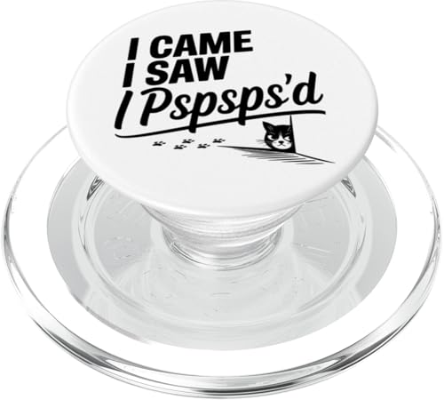 Kätzchen Pspsps Katze PopSockets PopGrip für MagSafe Kätzchen Pspsps Katze PopSockets PopGrip für MagSafe von Cat Clothes Cat Stuff