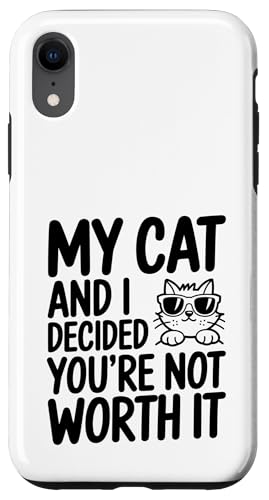 Sarkasmus Kitten Cat Hülle für iPhone XR Sarkasmus Kitten Cat Hülle für iPhone XR von Cat Clothes Cat Stuff