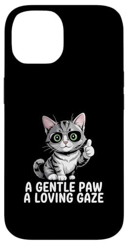 A Gentle Paw A Loving Gaze Katzenliebhaber Katze Haustier Meow Love Hülle für iPhone 14 A Gentle Paw A Loving Gaze Katzenliebhaber Katze Haustier Meow Love Hülle für iPhone 14 von Cat Lover Gifts for Pet Cats Enthusiast Pet Lover