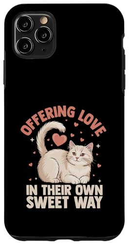Bietet Liebe auf ihre eigene süße Art und Weise Katzenliebhaber Katzen Haustier Hülle für iPhone 11 Pro Max Bietet Liebe auf ihre eigene süße Art und Weise Katzenliebhaber Katzen Haustier Hülle für iPhone 11 Pro Max von Cat Lover Gifts for Pet Cats Enthusiast Pet Lover