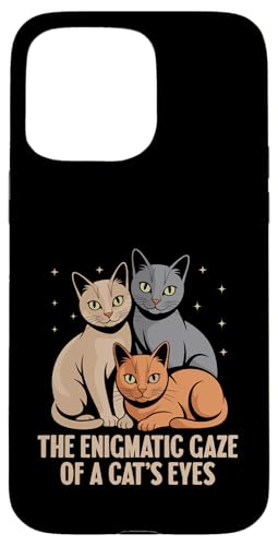 Der rätselhafte Blick eines Katzenaugens, Katzenliebhaber, Katzenfreunde, Haustiermiau Hülle für iPhone 15 Pro Max Der rätselhafte Blick eines Katzenaugens, Katzenliebhaber, Katzenfreunde, Haustiermiau Hülle für iPhone 15 Pro Max von Cat Lover Gifts for Pet Cats Enthusiast Pet Lover