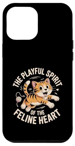 Der verspielte Geist von The Feline Heart Cat Lover Feline Pet Hülle für iPhone 12 Pro Max Der verspielte Geist von The Feline Heart Cat Lover Feline Pet Hülle für iPhone 12 Pro Max von Cat Lover Gifts for Pet Cats Enthusiast Pet Lover