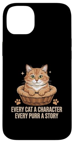 Every Cat A Character Every Purr A Story Katzenliebhaber Katze Hülle für iPhone 14 Plus Every Cat A Character Every Purr A Story Katzenliebhaber Katze Hülle für iPhone 14 Plus von Cat Lover Gifts for Pet Cats Enthusiast Pet Lover