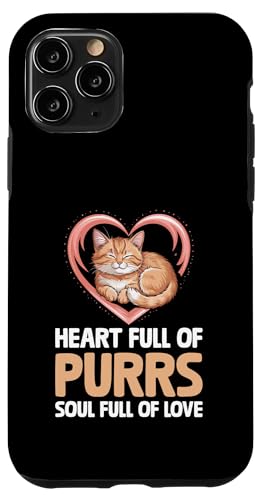 Heart Full Of Purrs Soul Full Of Love Katzenliebhaber Katze Haustier Hülle für iPhone 11 Pro Heart Full Of Purrs Soul Full Of Love Katzenliebhaber Katze Haustier Hülle für iPhone 11 Pro von Cat Lover Gifts for Pet Cats Enthusiast Pet Lover