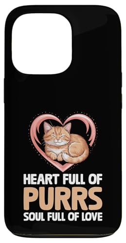 Heart Full Of Purrs Soul Full Of Love Katzenliebhaber Katze Haustier Hülle für iPhone 13 Pro Heart Full Of Purrs Soul Full Of Love Katzenliebhaber Katze Haustier Hülle für iPhone 13 Pro von Cat Lover Gifts for Pet Cats Enthusiast Pet Lover