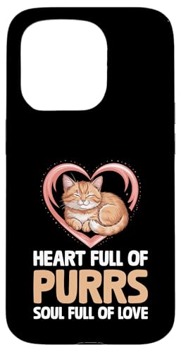 Heart Full Of Purrs Soul Full Of Love Katzenliebhaber Katze Haustier Hülle für iPhone 15 Pro Heart Full Of Purrs Soul Full Of Love Katzenliebhaber Katze Haustier Hülle für iPhone 15 Pro von Cat Lover Gifts for Pet Cats Enthusiast Pet Lover
