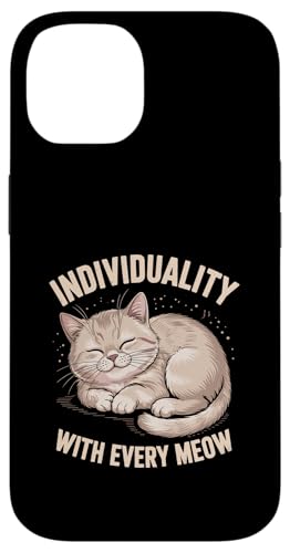 Individualität mit jedem Miau Katzenliebhaber Katzen-Haustier Miau Hülle für iPhone 14 Individualität mit jedem Miau Katzenliebhaber Katzen-Haustier Miau Hülle für iPhone 14 von Cat Lover Gifts for Pet Cats Enthusiast Pet Lover