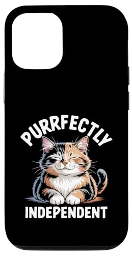 Purrfectly Independent Katzenliebhaber Katze Haustier Meow Love Cats Hülle für iPhone 12/12 Pro Purrfectly Independent Katzenliebhaber Katze Haustier Meow Love Cats Hülle für iPhone 12/12 Pro von Cat Lover Gifts for Pet Cats Enthusiast Pet Lover