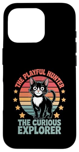 The Playful Hunter The Curious Explorer Katzenliebhaber, Katzenliebhaber Hülle für iPhone 16 Pro The Playful Hunter The Curious Explorer Katzenliebhaber, Katzenliebhaber Hülle für iPhone 16 Pro von Cat Lover Gifts for Pet Cats Enthusiast Pet Lover