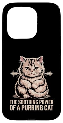 The Soothing Power Of A Purring Cat Lover Feline Pet Hülle für iPhone 15 Pro The Soothing Power Of A Purring Cat Lover Feline Pet Hülle für iPhone 15 Pro von Cat Lover Gifts for Pet Cats Enthusiast Pet Lover