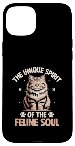 The Unique Spirit Of The Feline Soul Katzenliebhaber, Katzenliebhaber Hülle für iPhone 15 Plus The Unique Spirit Of The Feline Soul Katzenliebhaber, Katzenliebhaber Hülle für iPhone 15 Plus von Cat Lover Gifts for Pet Cats Enthusiast Pet Lover