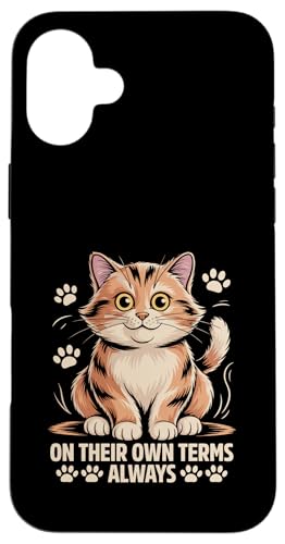 Zu ihren eigenen Bedingungen Always Cat Lover Feline Pet Meow Love Cat Hülle für iPhone 16 Plus Zu ihren eigenen Bedingungen Always Cat Lover Feline Pet Meow Love Cat Hülle für iPhone 16 Plus von Cat Lover Gifts for Pet Cats Enthusiast Pet Lover