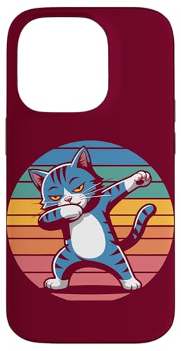 Dabbing Cat Hülle für iPhone 14 Pro von Cat Lover Gifts & Tees