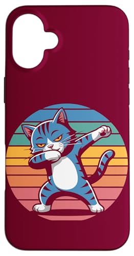 Dabbing Cat Hülle für iPhone 16 Plus von Cat Lover Gifts & Tees