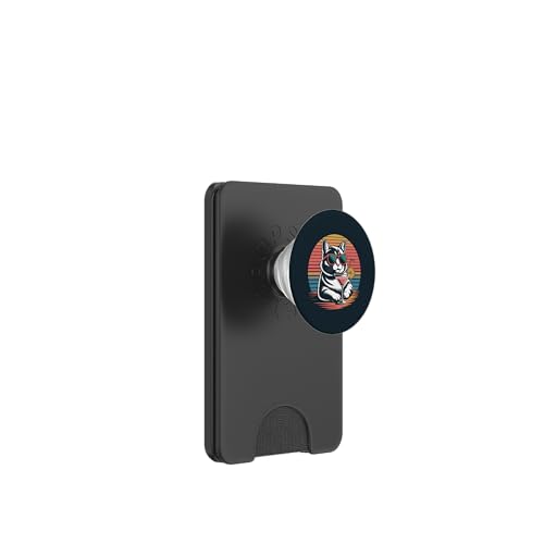 Katze Cocktail Sonnenbrille Katze PopSockets PopWallet für MagSafe von Cat Lover Gifts & Tees