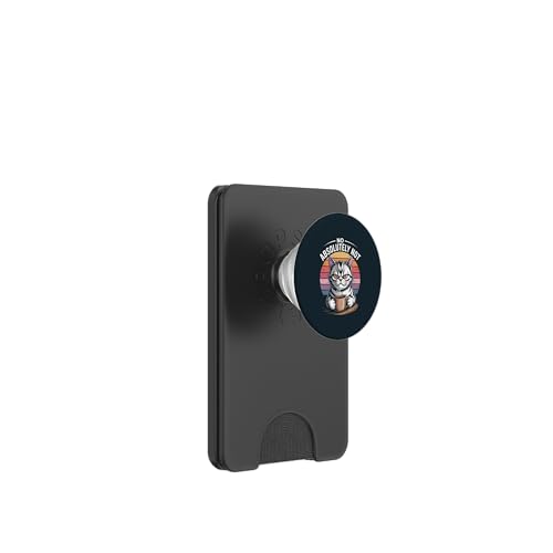 Katze Nein, absolut keine Katze PopSockets PopWallet für MagSafe von Cat Lover Gifts & Tees