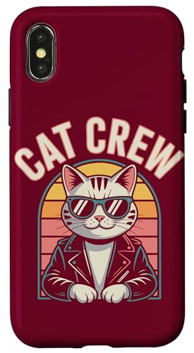 Katze Sonnenbrille und Jacke Katze Hülle für iPhone X/XS Katze Sonnenbrille und Jacke Katze Hülle für iPhone X/XS von Cat Lover Gifts & Tees